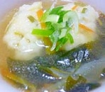 長芋団子の和風スープ